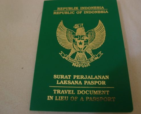 surat perjalanan laksana paspor